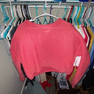 American eagle crop top sweater